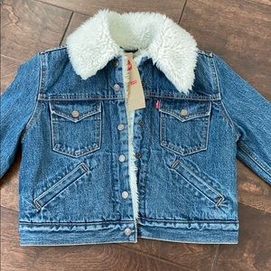 Levi’s Fur-Lined Denim Jacket